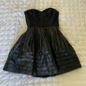 Vintage Betsey Johnson pleated tulle mini dress